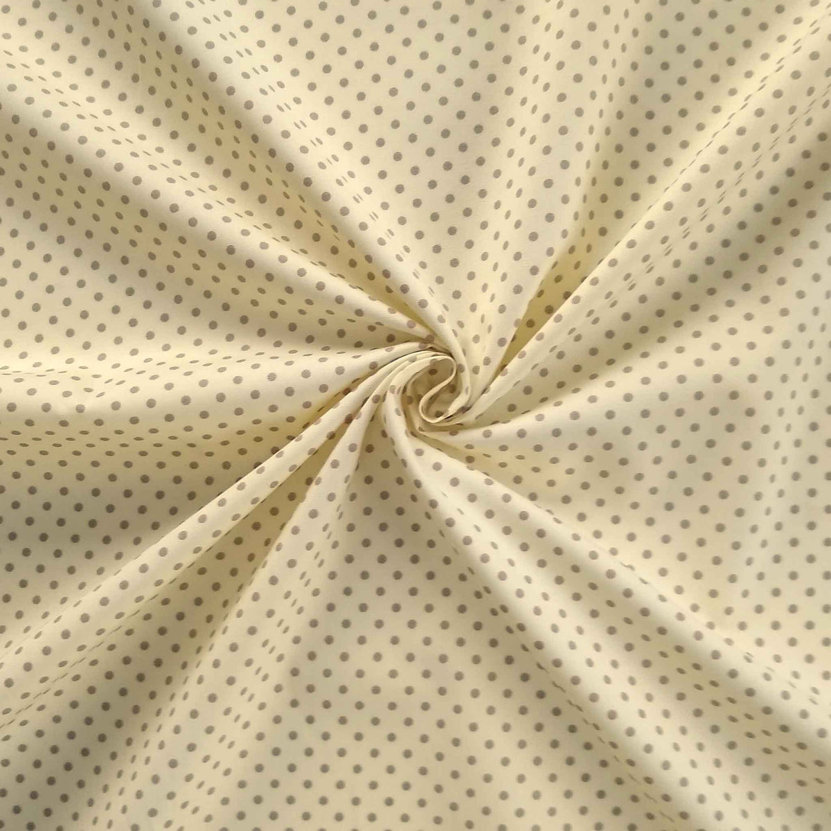 Polka 2024 Dot Apron Beige Linen Fabric