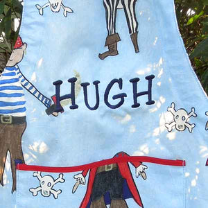 Personalised Aprons - Fabric and Ribbon