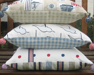 Cushions - Fabric and Ribbon