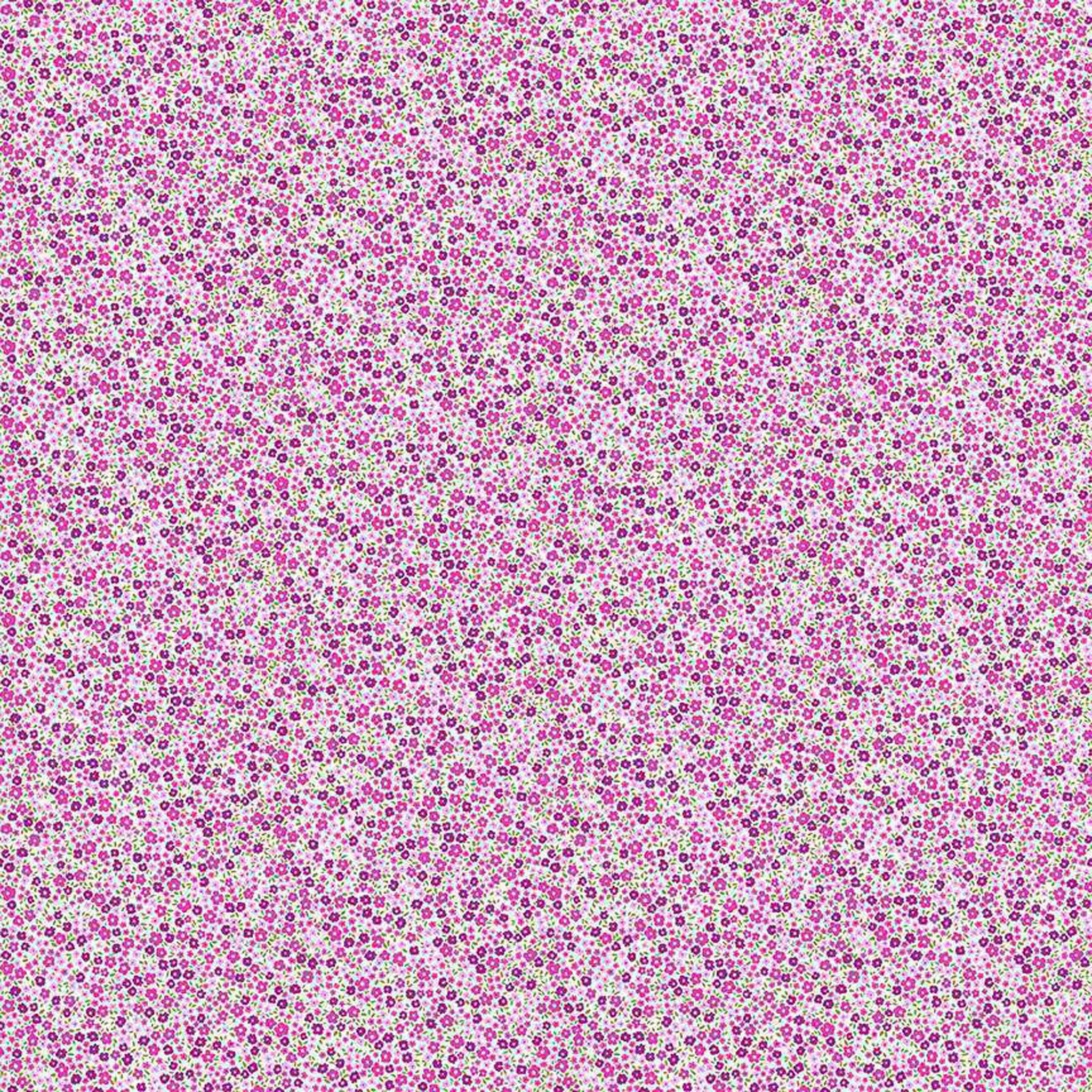 Ditsy Pink Cotton Fabric - Makower 005/P - Country Cuttings