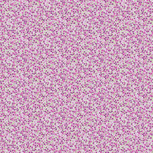 Ditsy Pink Cotton Fabric - Makower 005/P - Country Cuttings