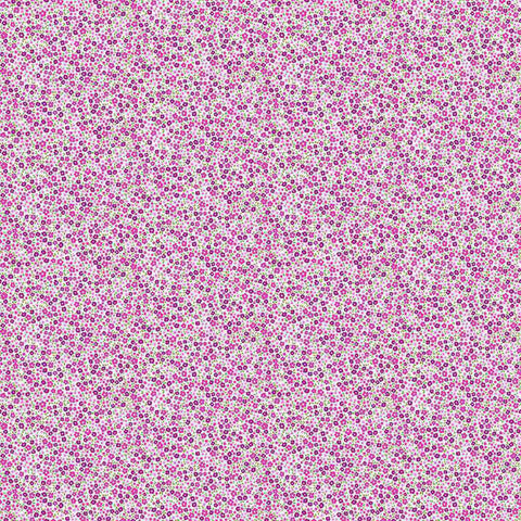 Ditsy Pink Cotton Fabric - Makower 005/P - Country Cuttings