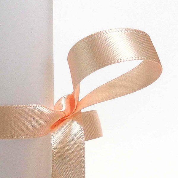 Satin Ribbon - Peach 71 - Berisfords - 3mm - 10mm