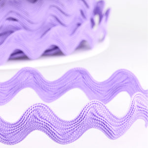 15mm Ric Rac Trim - Mauve - Stephanoise