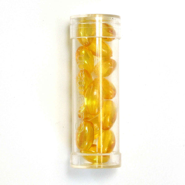 12mm Olive Beads - Yellow - Gutermann - 14 beads in Tube