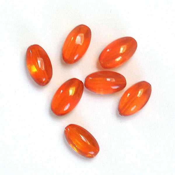 12mm Olive Beads - Orange - Gutermann - 14 beads in Tube