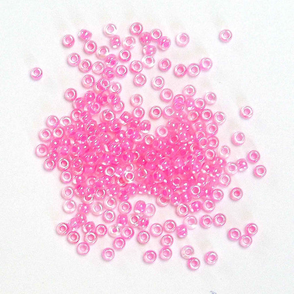 Rocailles Glass Seed Beads 9/0- Middle Pink - Gutermann - 28g Large Tube