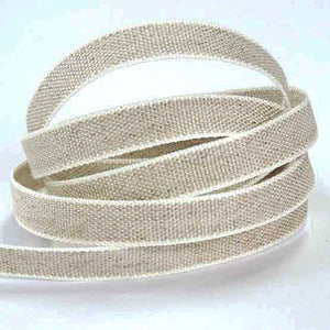 7mm Linen Ribbon by La Stephanoise