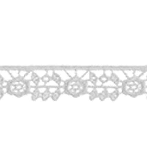 18mm Lace Guipure - White - Trimits