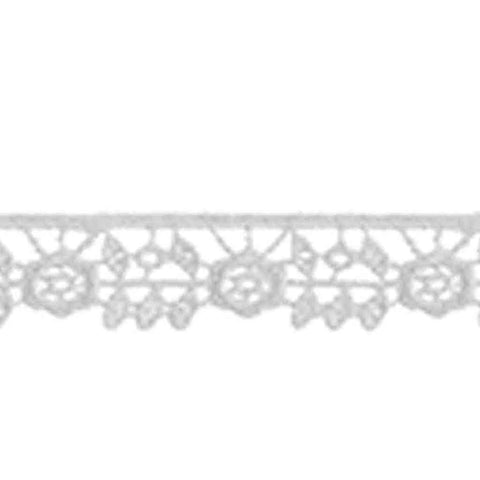 18mm Lace Guipure - White - Trimits