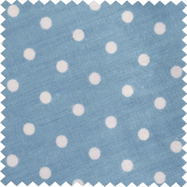 Make Your Own Bunting Kit - Blue with White Spots - Cotton Fabric