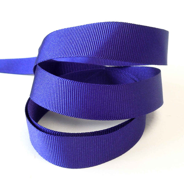 Plain Grosgrain Ribbon - Liberty Purple - Berisfords - 16mm