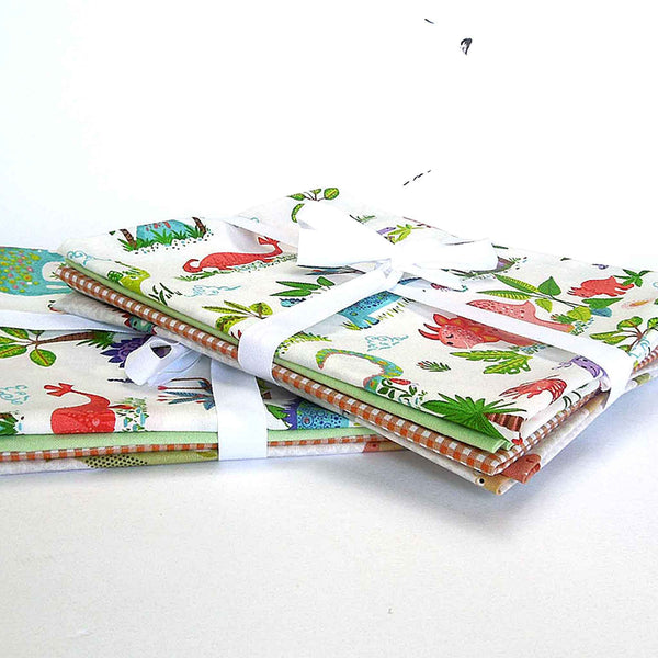 Dinosaurs Fat Quarter Bundle - Makower - Dino Friends and Rex Collections