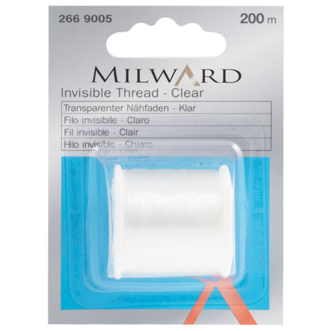 Invisible Thread - Clear - 200 metres - Milward