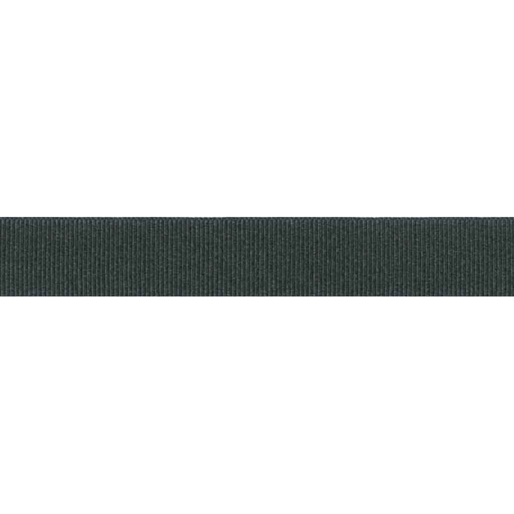 Plain Grosgrain Ribbon - Smoke Grey - Berisfords - 10mm