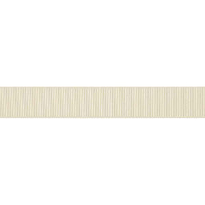 Plain Grosgrain Ribbon - Ivory - Berisfords - 6mm - 10mm