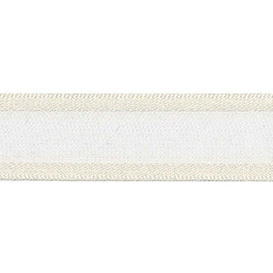 25mm Sheer Elegance Ribbon - Pearl - Berisfords