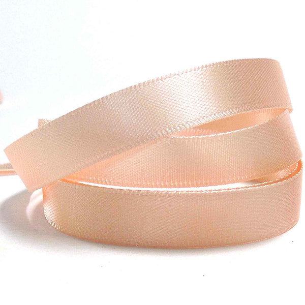 Satin Ribbon - Peach 71 - Berisfords - 3mm - 10mm