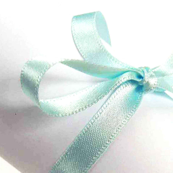 Satin Ribbon - Sky Blue 3 - Berisfords - 3mm - 7mm - 50mm