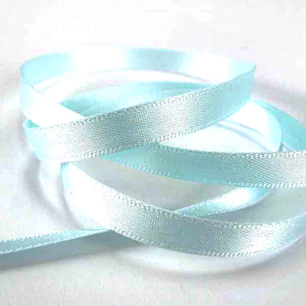 Satin Ribbon - Sky Blue 3 - Berisfords - 3mm - 7mm - 50mm