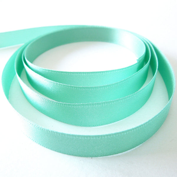 Satin Ribbon - Aqua 78 - Berisfords - 10mm