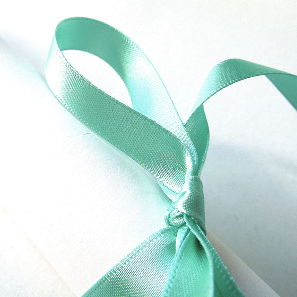 Satin Ribbon - Aqua 78 - Berisfords - 10mm