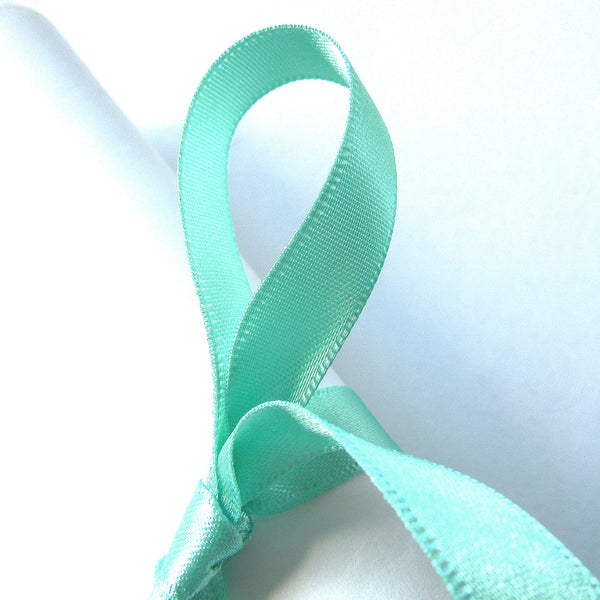 Satin Ribbon - Aqua 78 - Berisfords - 10mm