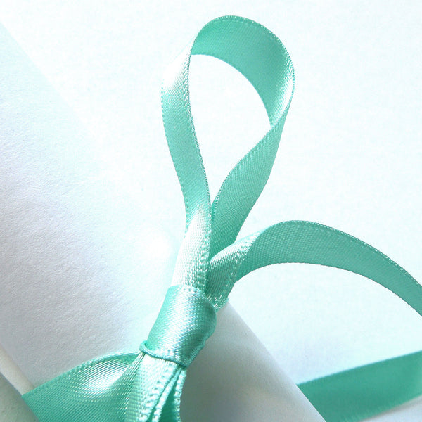 Satin Ribbon - Aqua 78 - Berisfords - 10mm