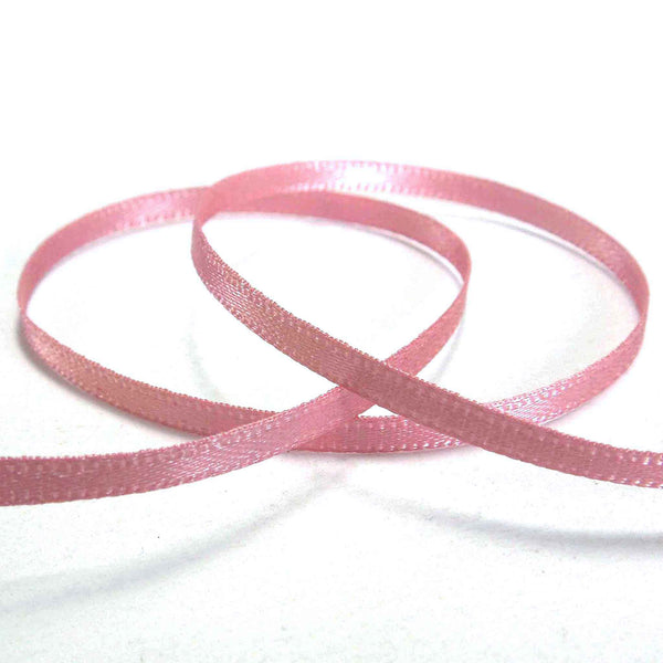 Satin Ribbon - Dusky Pink 60 - Berisfords - 3mm - 25mm