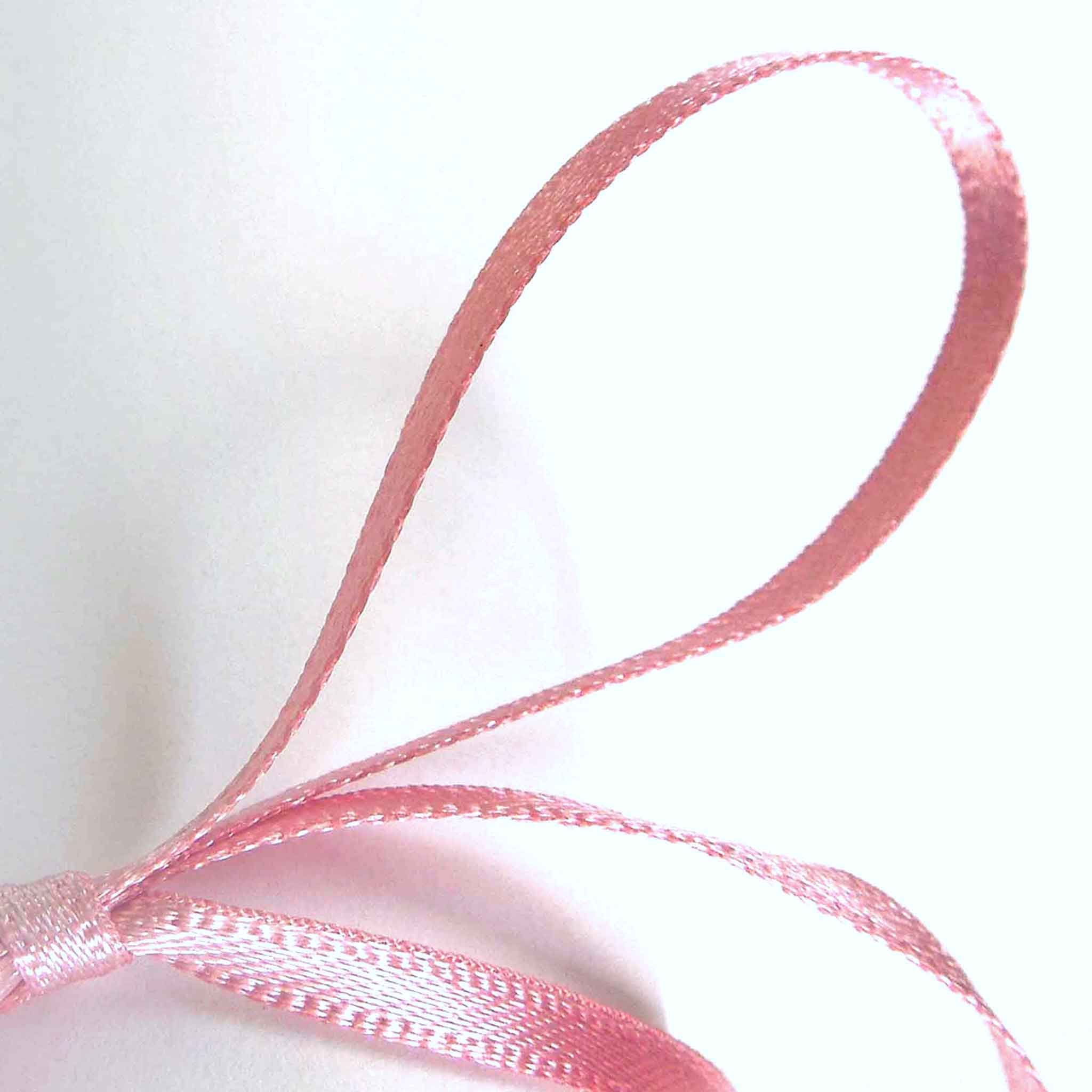 Satin Ribbon - Dusky Pink 60 - Berisfords - 3mm - 25mm