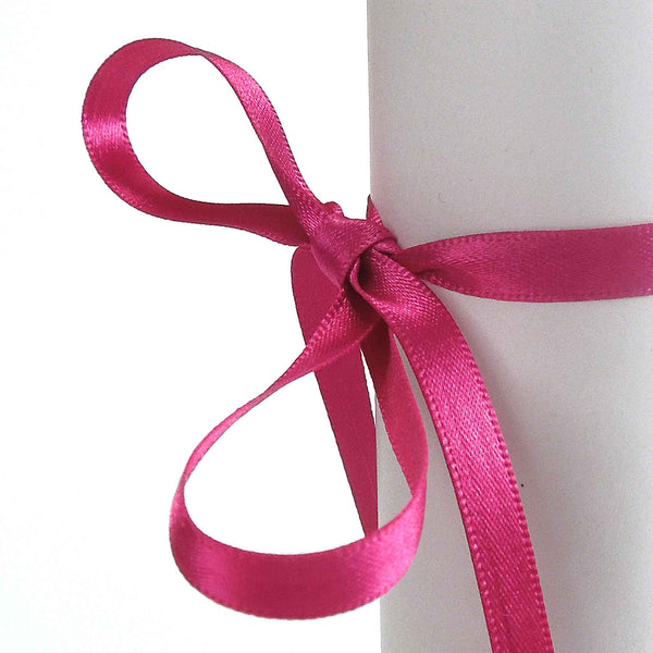 Satin Ribbon - Fuchsia Pink 402 - Berisfords - 7mm