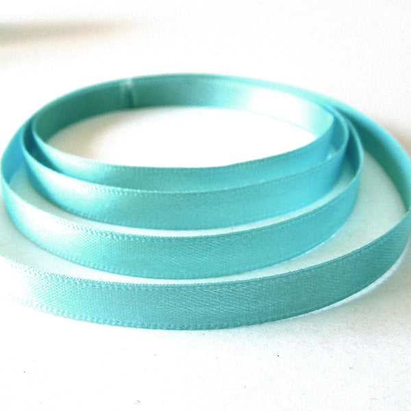 Satin Ribbon - New Turquoise 48 - Berisfords - 7mm