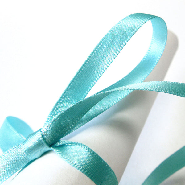 Satin Ribbon - New Turquoise 48 - Berisfords - 7mm