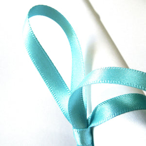 Satin Ribbon - New Turquoise 48 - Berisfords - 7mm