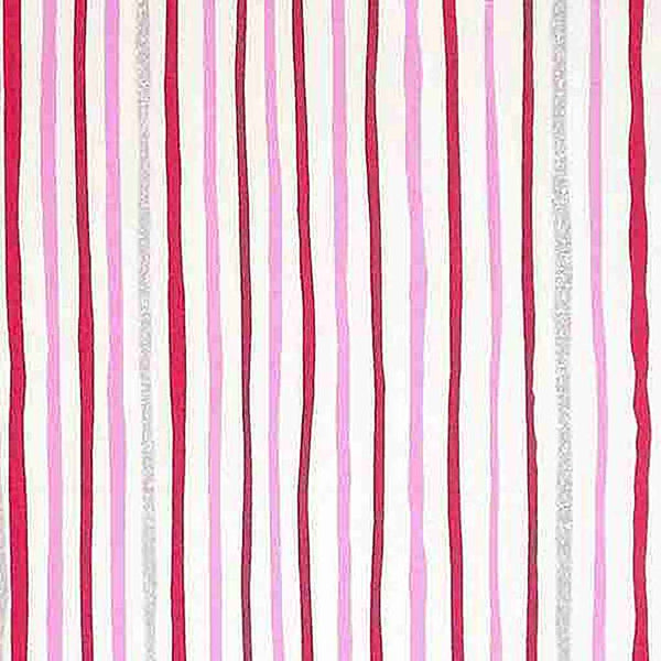 Cotton Bunting - Pink Numbers and Stripes - Handmade