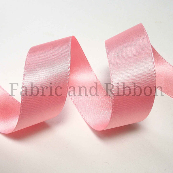 Satin Ribbon Dark Rose Pink 401- Berisfords 7mm - 25mm