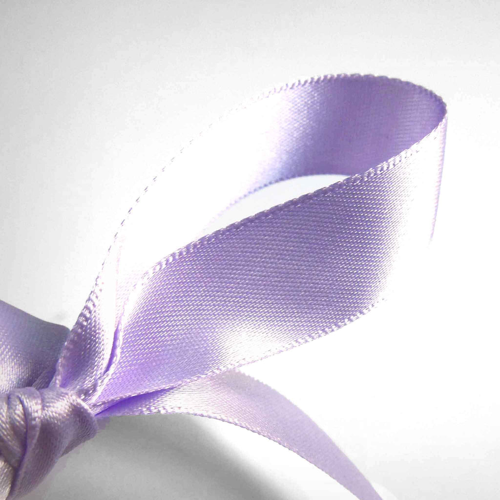 Dark Lilac Purple Satin ribbon Double sided 3mm 7mm 10mm 15mm 25mm