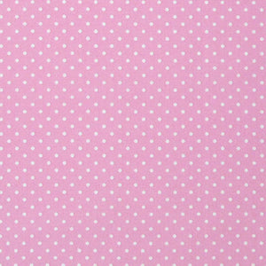 Small Polka Dot Bubblegum Pink - Cotton Fabric