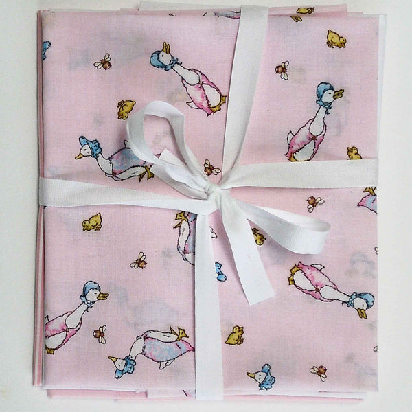 Pink Nursery Quarter Bundle - 4 Fat Quarters