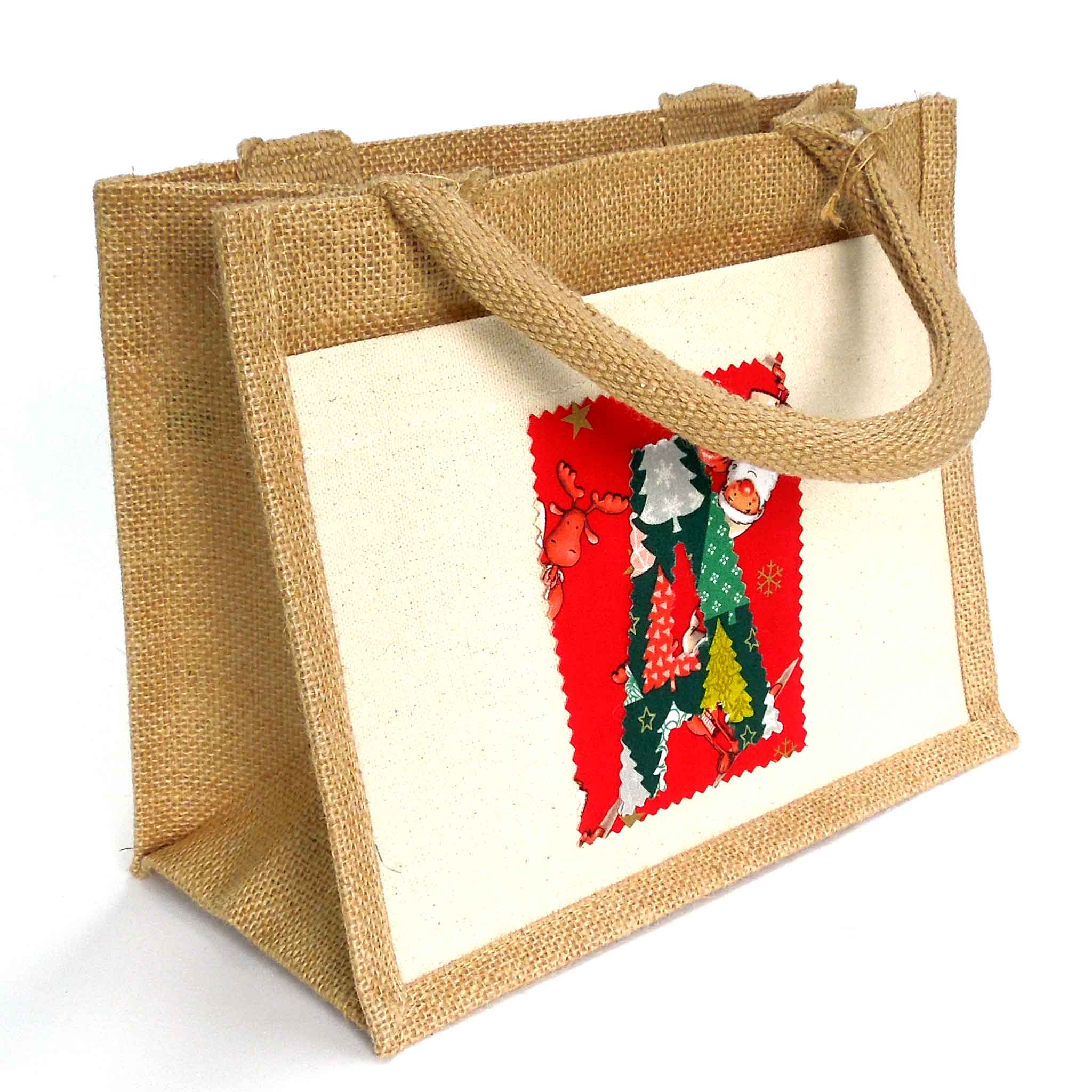 Christmas best sale jute bags