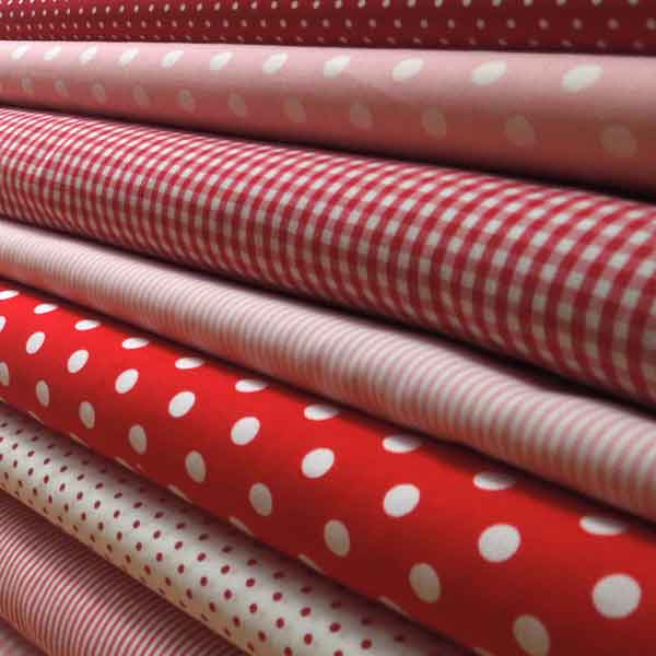 Polka Dot Red - Cotton Fabric