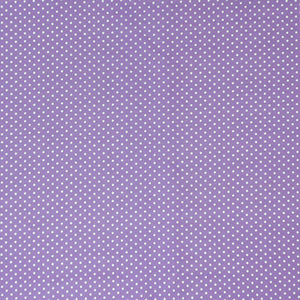 Small Polka Dot Purple - Cotton Fabric