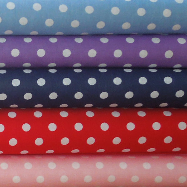 Polka Dot Red - Cotton Fabric